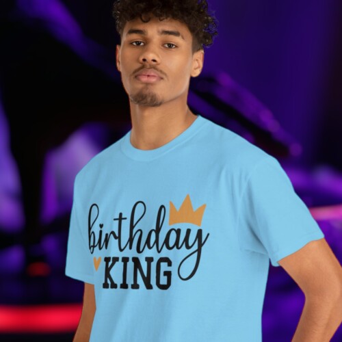 Celebrate Like a King: The Perfect Birthday King T-Shirt