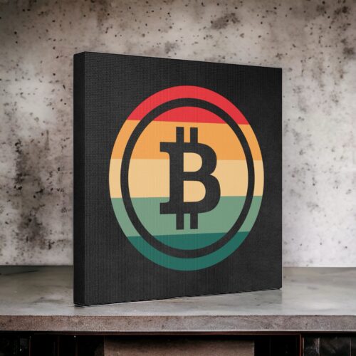 Bitcoin Logo Wall Art: A Must-Have for Crypto Enthusiasts