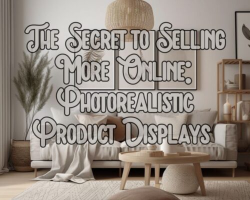THE SECRET TO SELLING MORE ONLINE: PHOTOREALISTIC PRODUCT DISPLAYS 