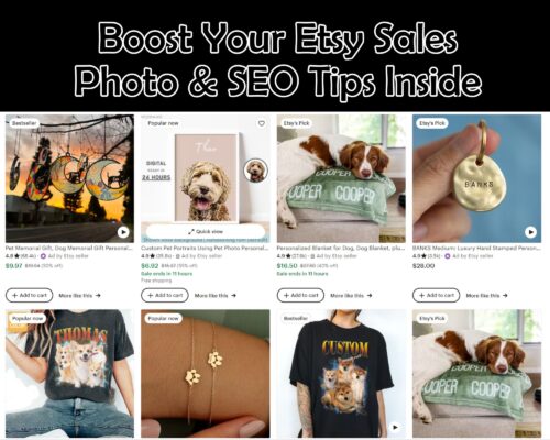 Boost Your Etsy Sales: Photo &amp; SEO Tips Inside
