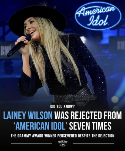 Rejected 7 Times: How Lainey Wilson Turned &#8216;American Idol&#8217; Failure into Success