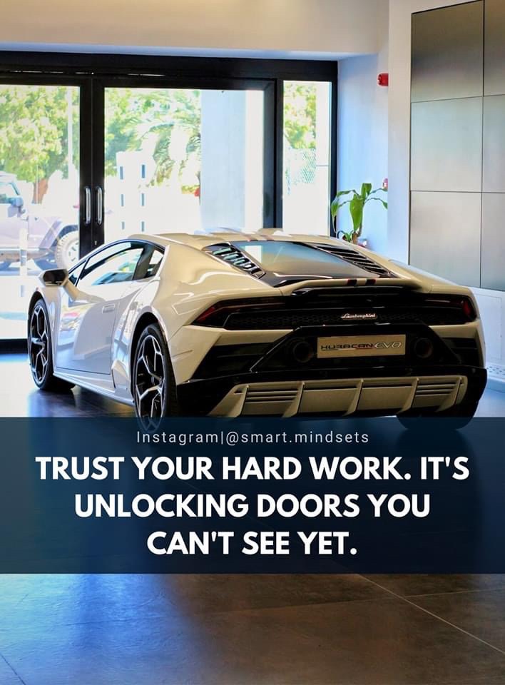 TRUST YOUR HARD WORK: UNLOCKING DOORS YOU CAN’T EVEN SEE YET
