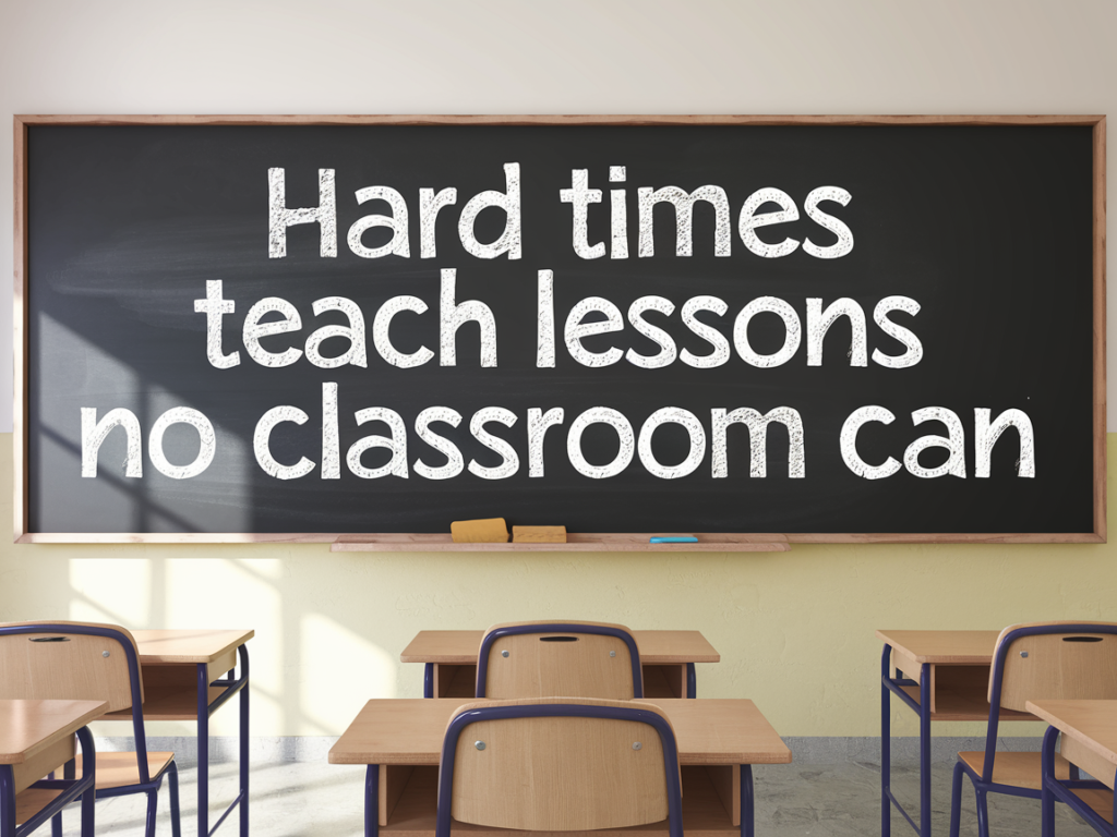 Life Lessons from Tough Times: Learning Beyond the Classroom