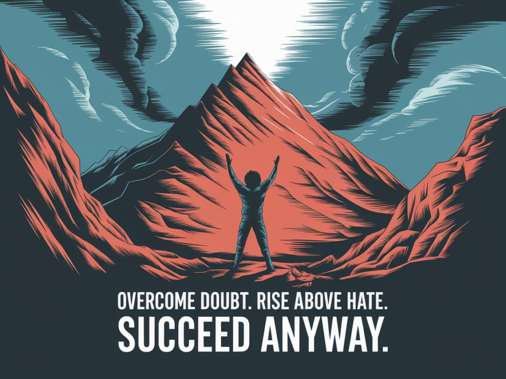 How to Rise Above Doubt, Haters, and Life’s Challenges