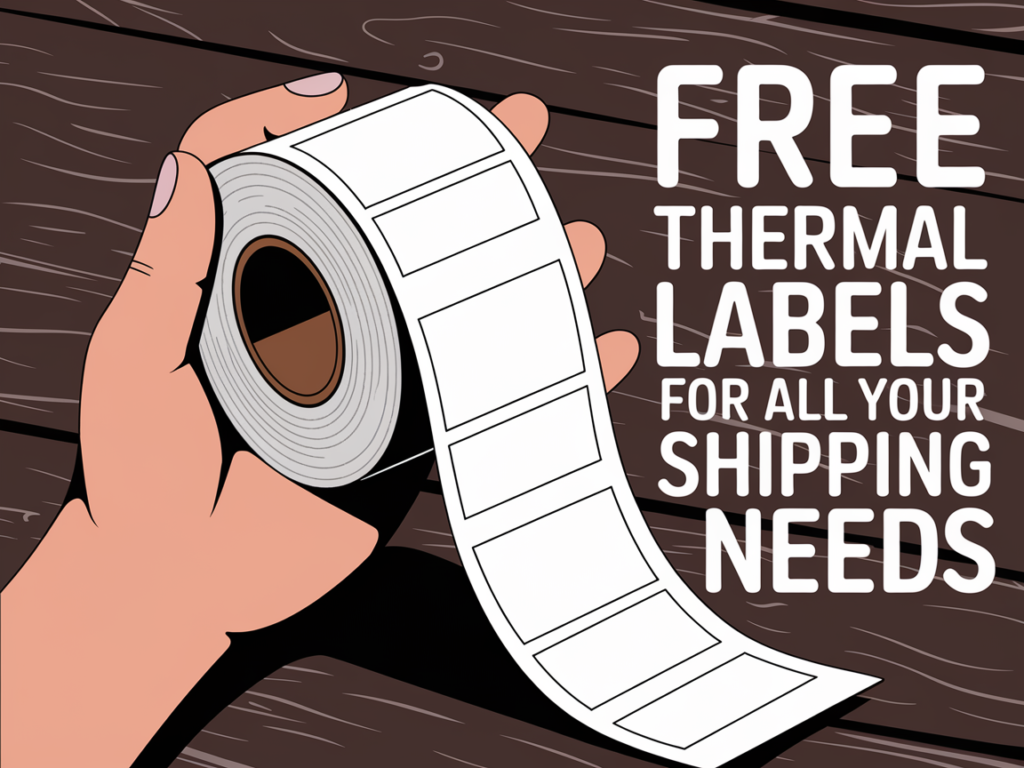 How to Get Free Shipping Supplies Including Direct Thermal Labels