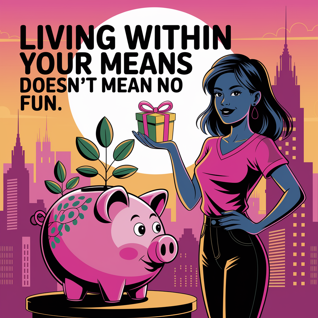 How to Live Within Your Means Without Feeling Miserable